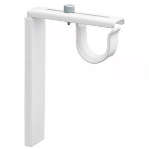 Set of 2 curtain rod holders